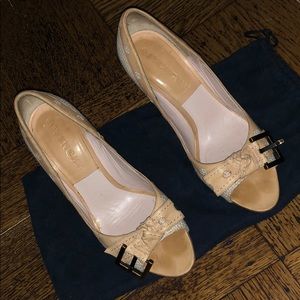 Givenchy Vintage Open Toe Heels